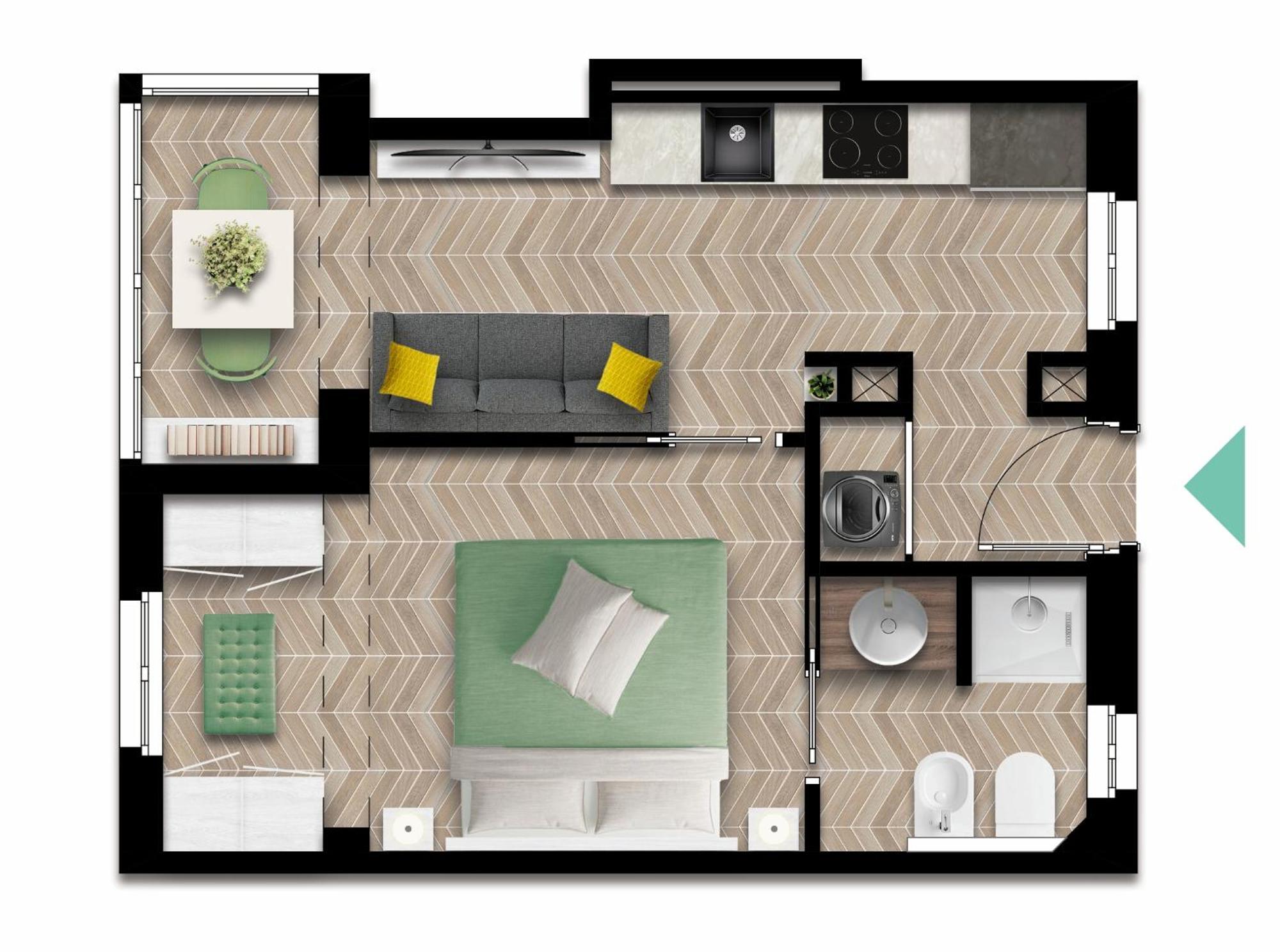 Portaverde Miniloft - Affitti Brevi Italia Milano Exteriör bild
